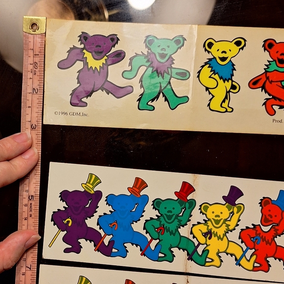 1990s Grateful Dead Bears Decal Stickers - Picture 7 of 8
